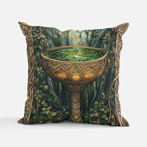Celtic Magic Chalice Cushion
