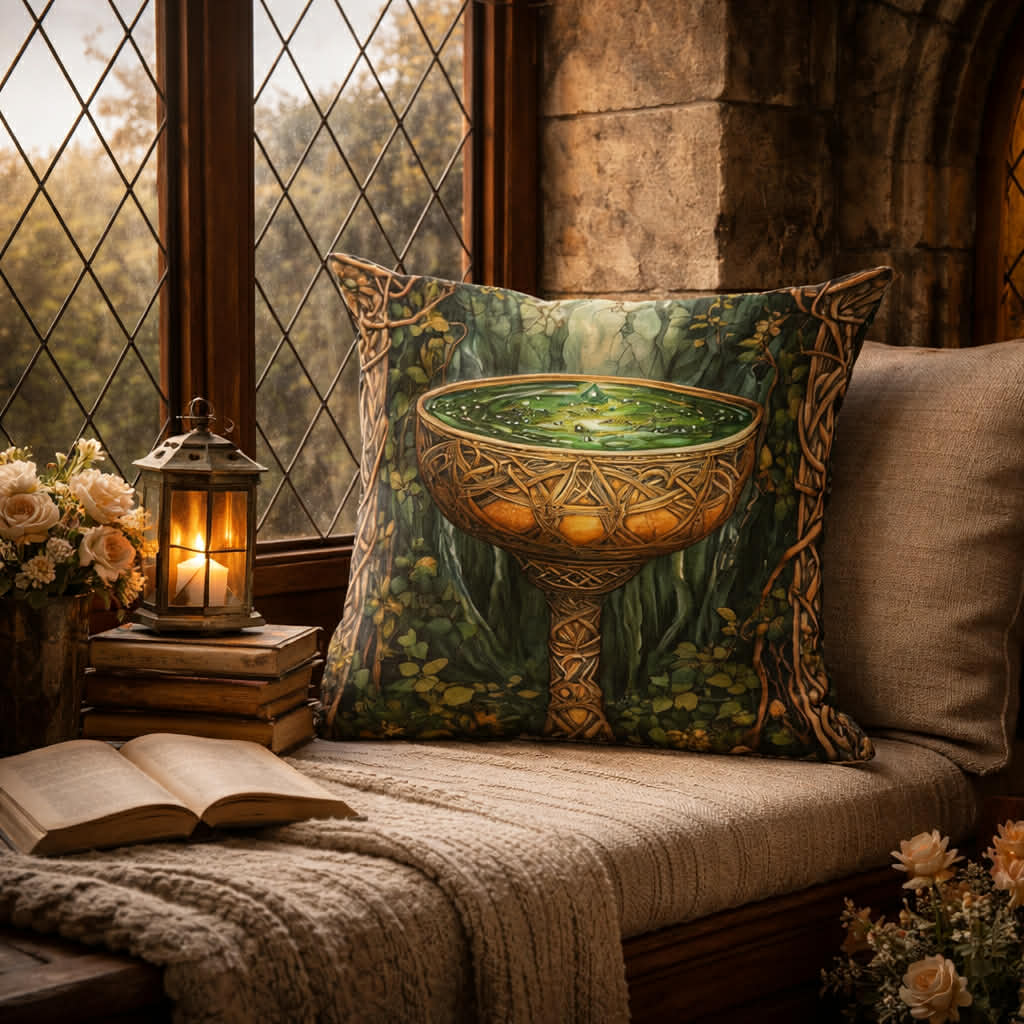 Celtic Magic Chalice Cushion