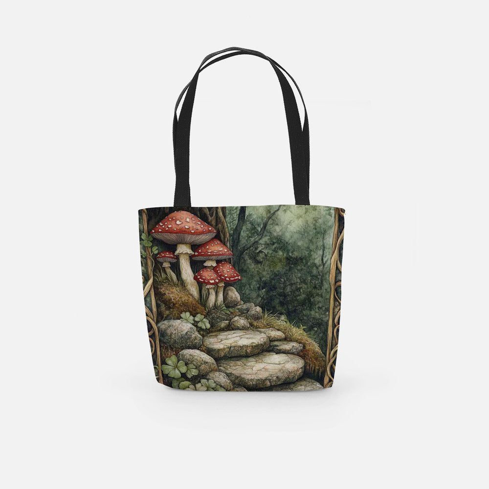 Celtic Magic Mushrooms Fashion Bag