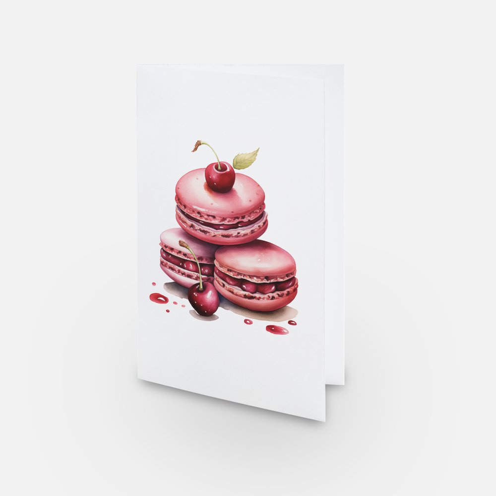 Cherry Witch Biscuits Card