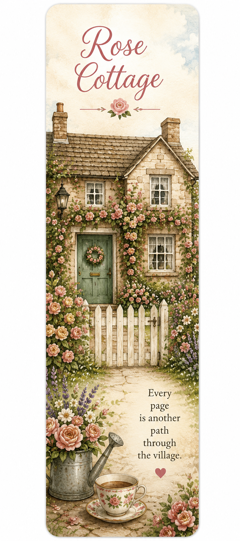 The Cottage Gate Bookmark