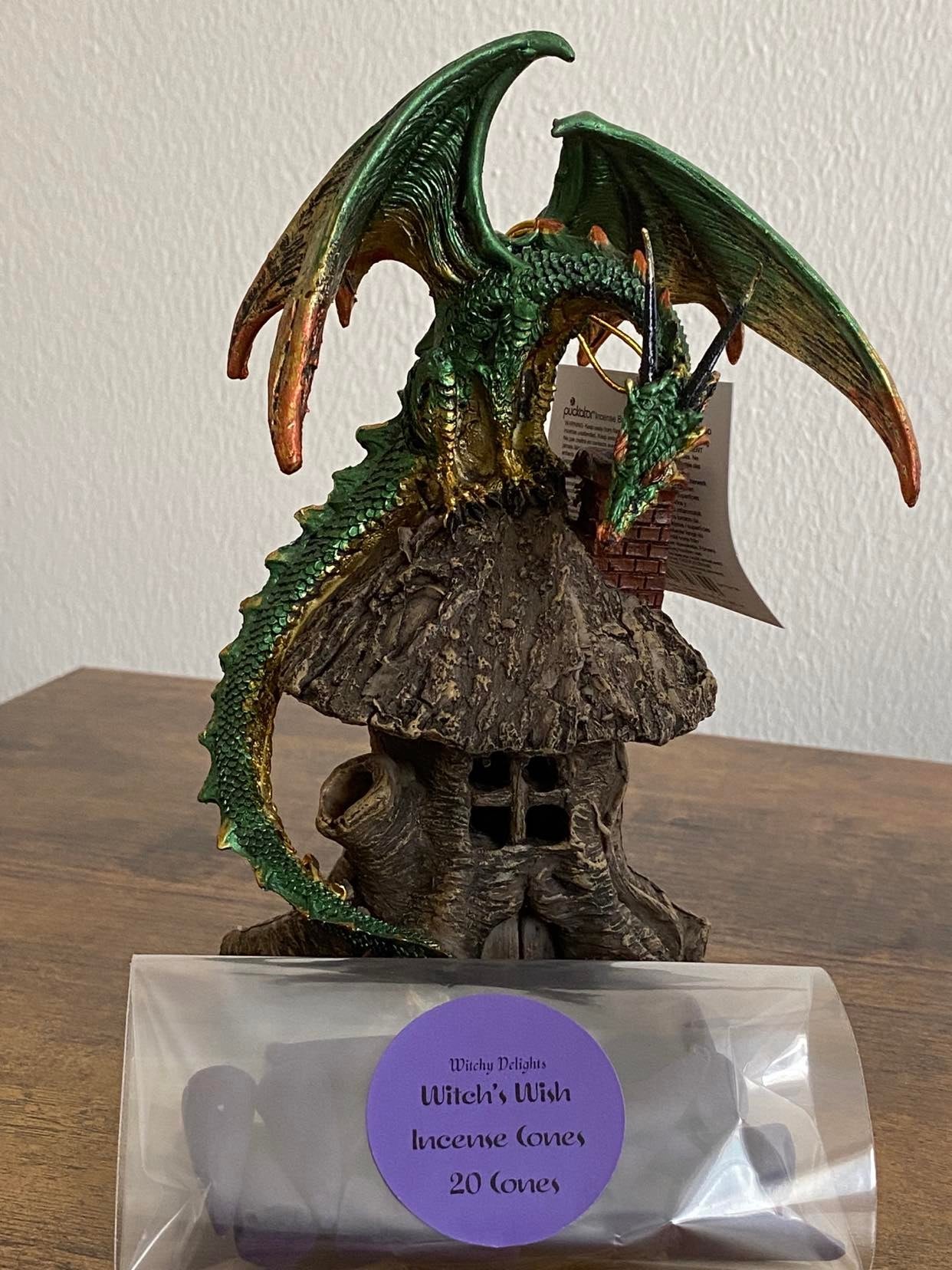 Dragon Incense Burner & FREE Incense Cones