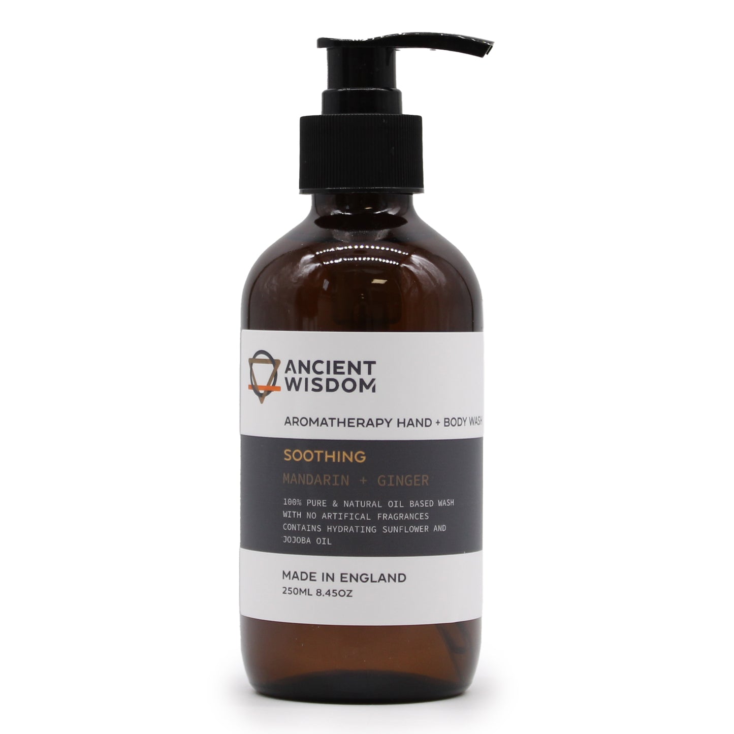 Aromatherapy Hand & Body Wash - Mandarin & Ginger 250ml