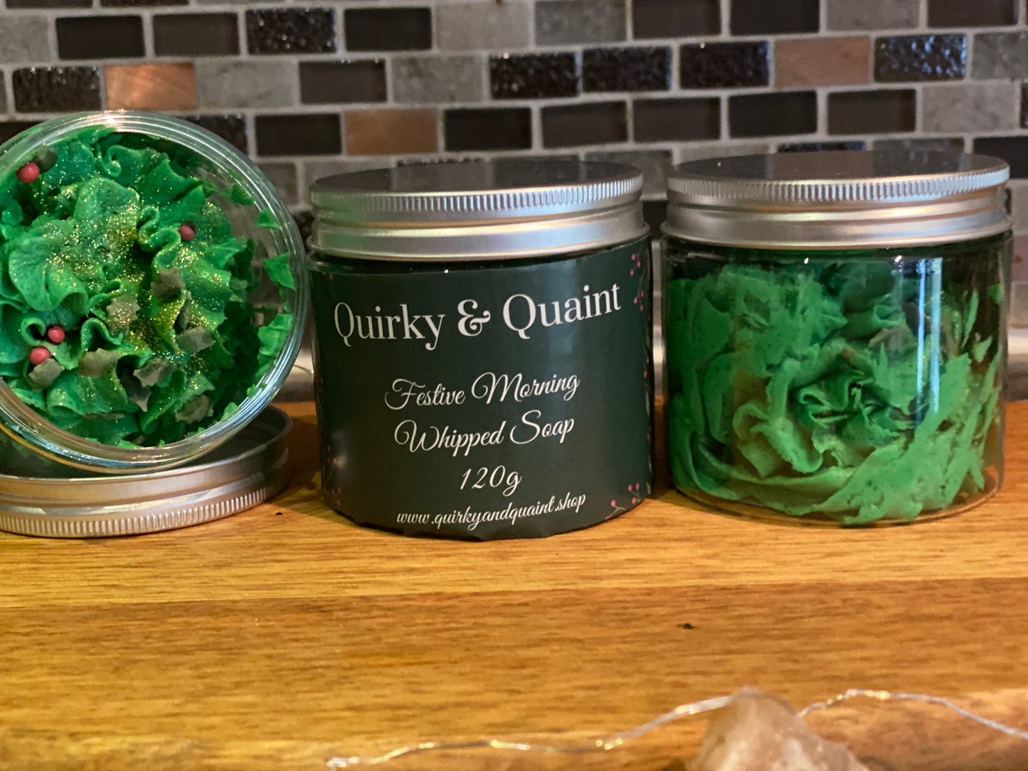 Festive Morning Whipped Soap 120g