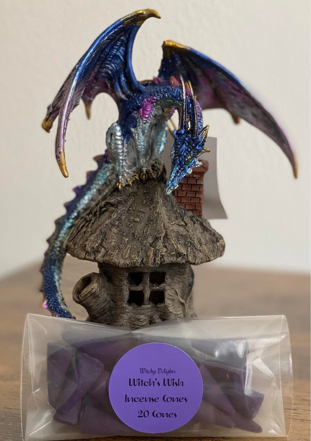 Dragon Incense Burner & FREE Incense Cones