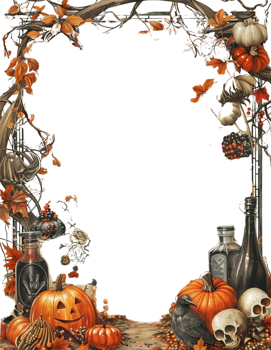 Samhain House Card