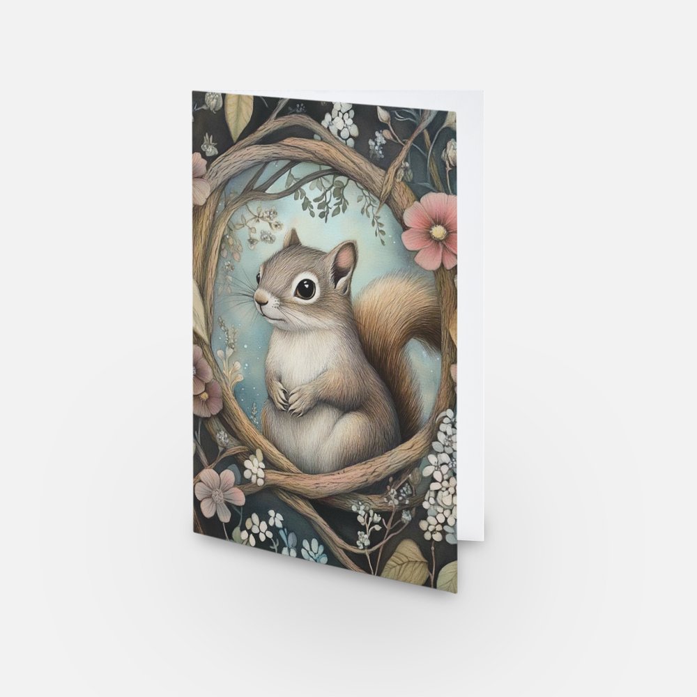 Woodland Friend Squirrel Card