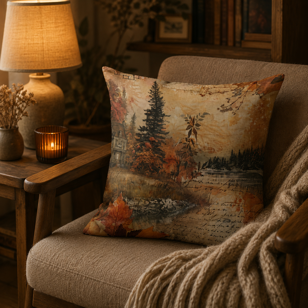 Autumn Forest 3 Cushion