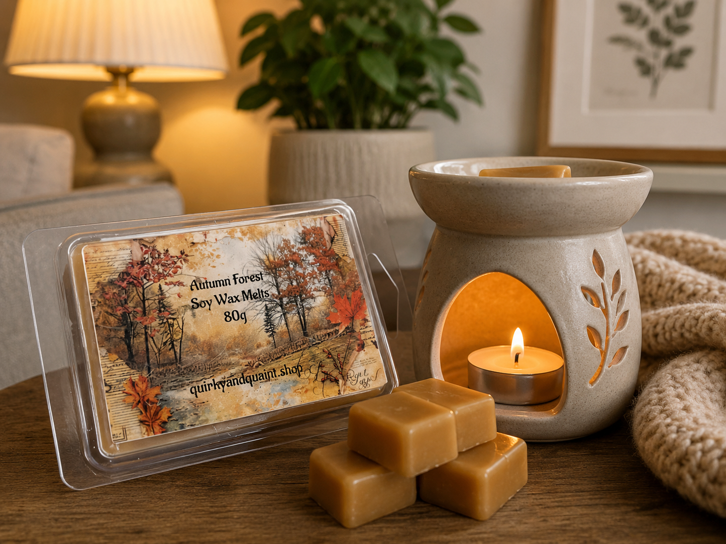 Autumn Forest Handmade Soy Wax Melts 80g