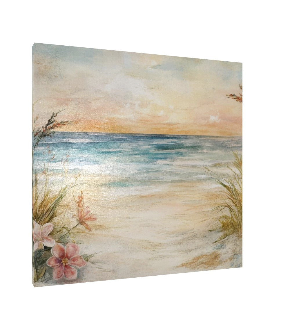Beach Stroll Canvas Print