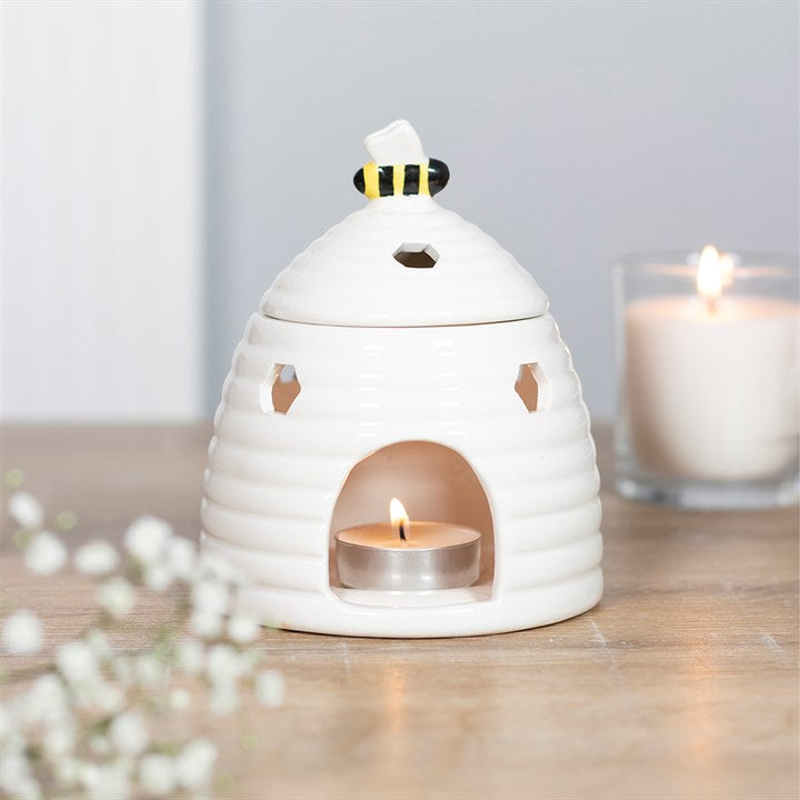 OIL BURNER - WHITE BEEHIVE