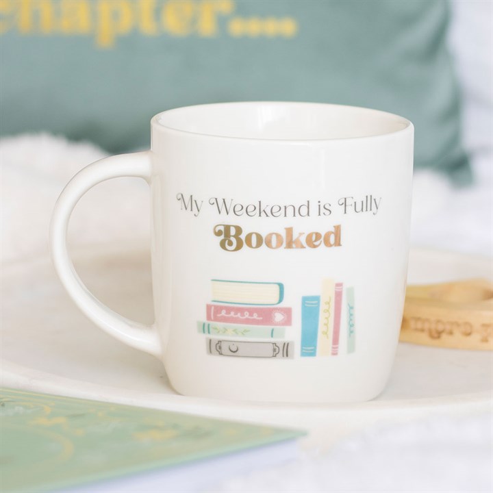 MY WEEKEND IS FULLY BOOKED MUG