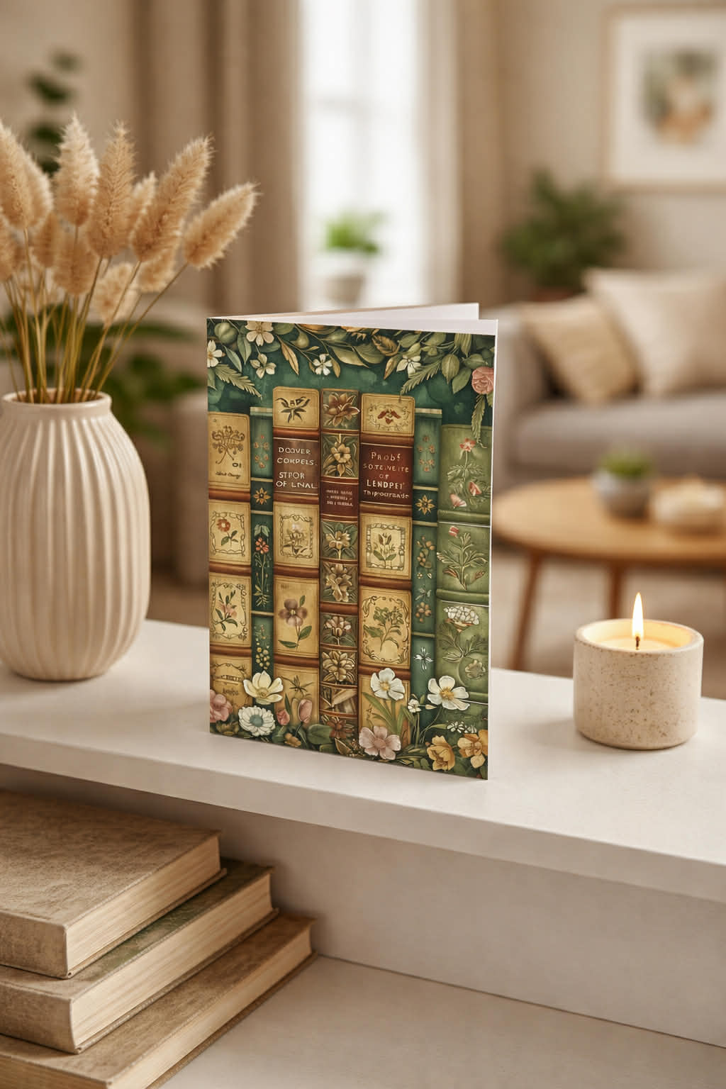 Book Lovers 3 Card