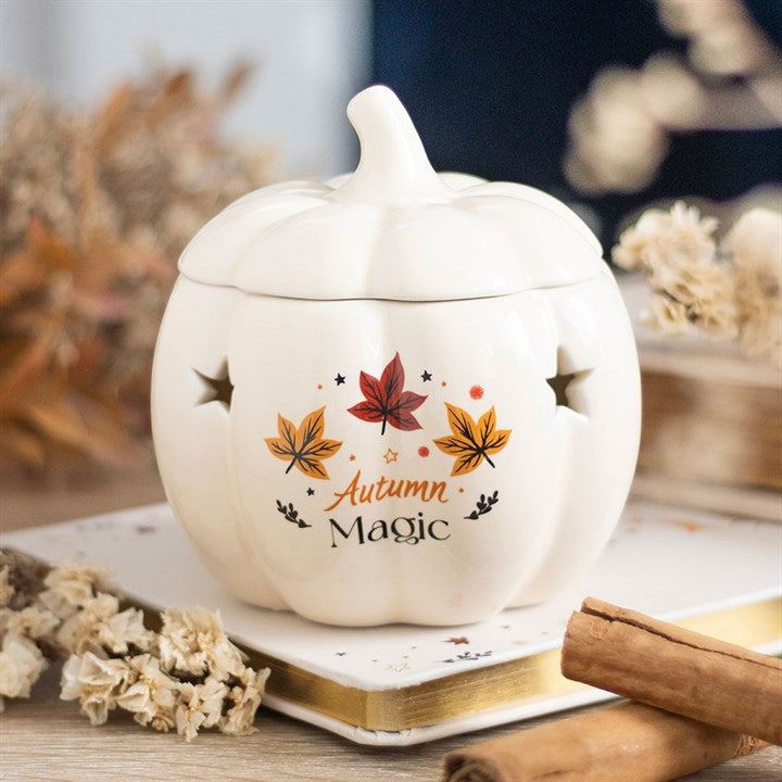 AUTUMN MAGIC PUMPKIN OIL BURNER