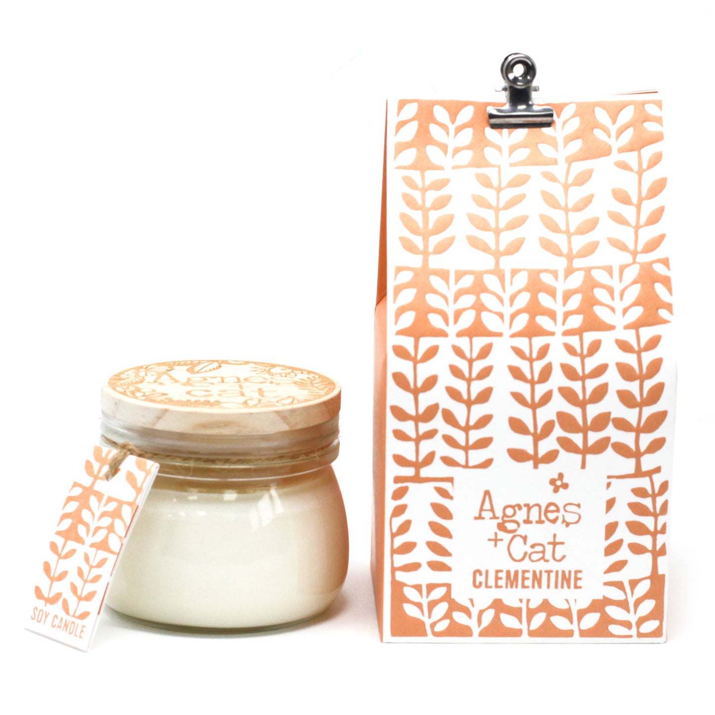 Agnes + Cat Kilner Jar Candle - Clementine