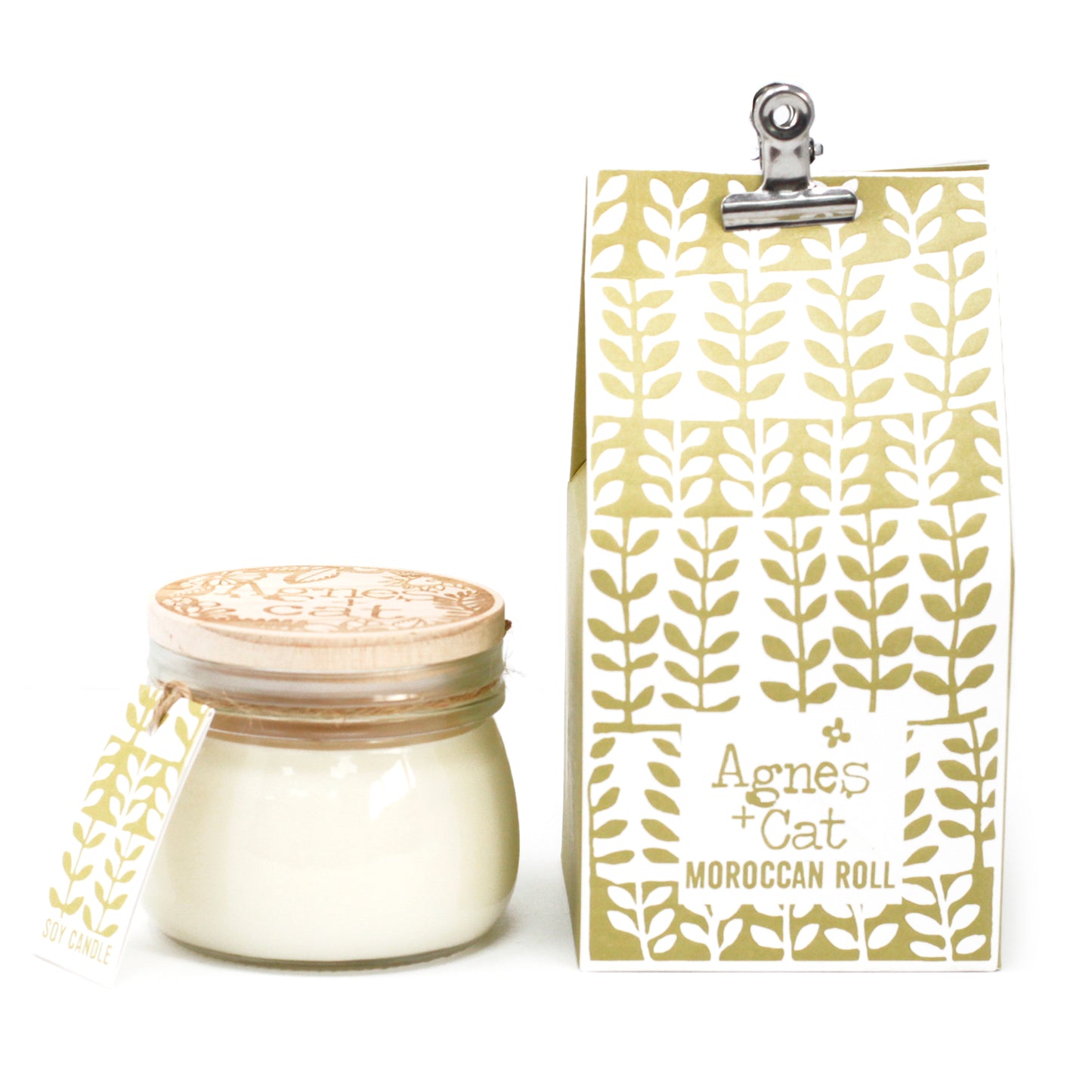 Agnes + Cat Kilner Jar Candle - Moroccan Roll