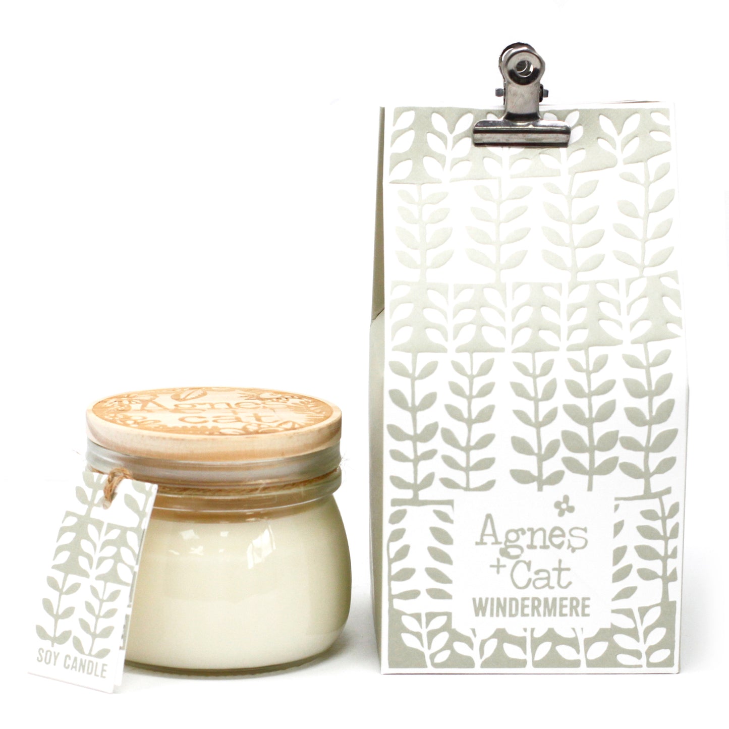 Agnes + Cat Kilner Jar Candle - Windermere