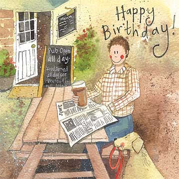 Card - Last Orders birthday