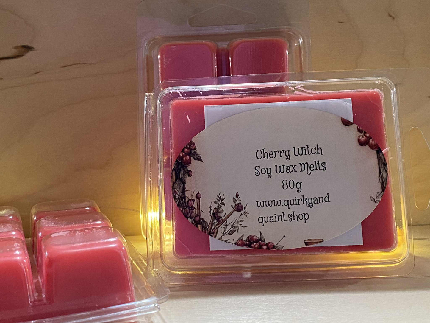 Cherry Witch Scented Handmade Soy Wax Melts 80g