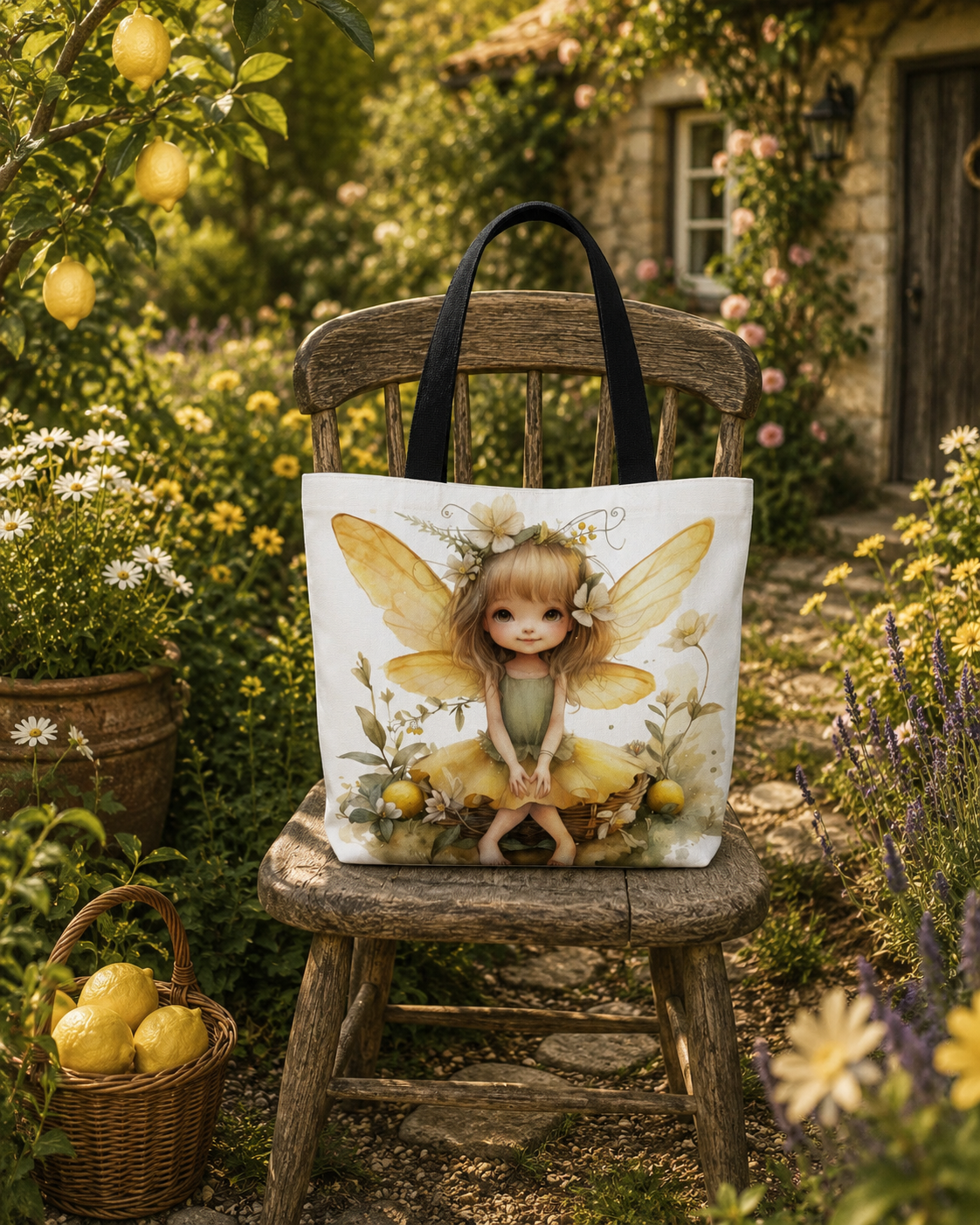 Lemon Fairy Fashion Bag