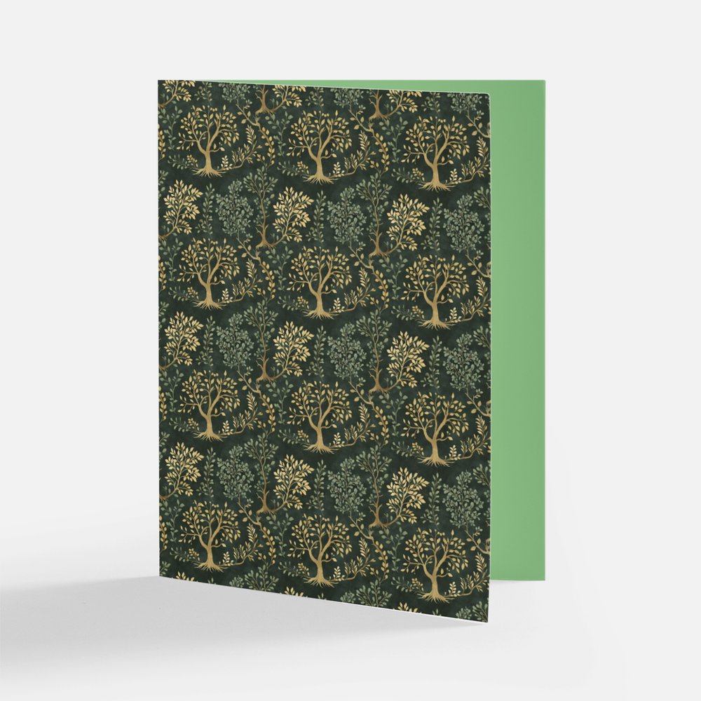 Celtic Herbal 3 Notecards - Pack of 5