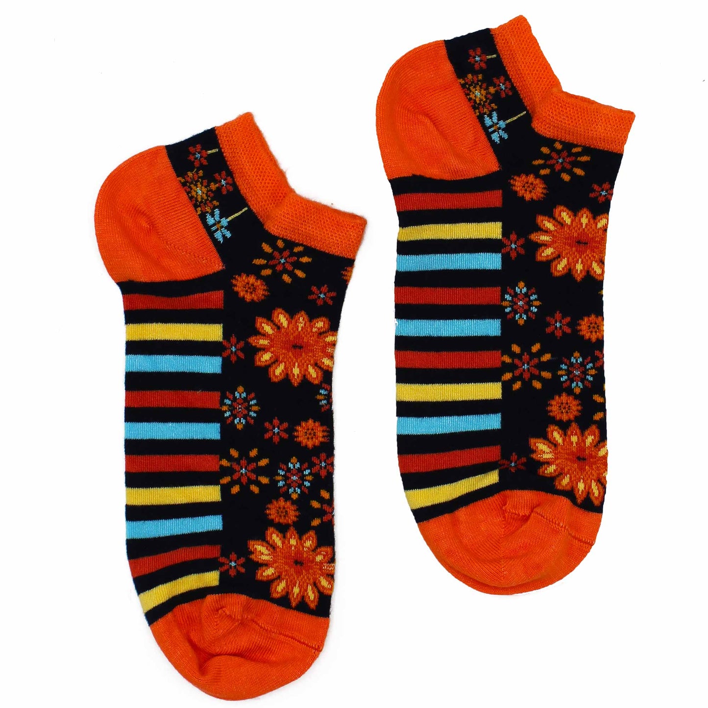 Socks Low - Mandala Flowers