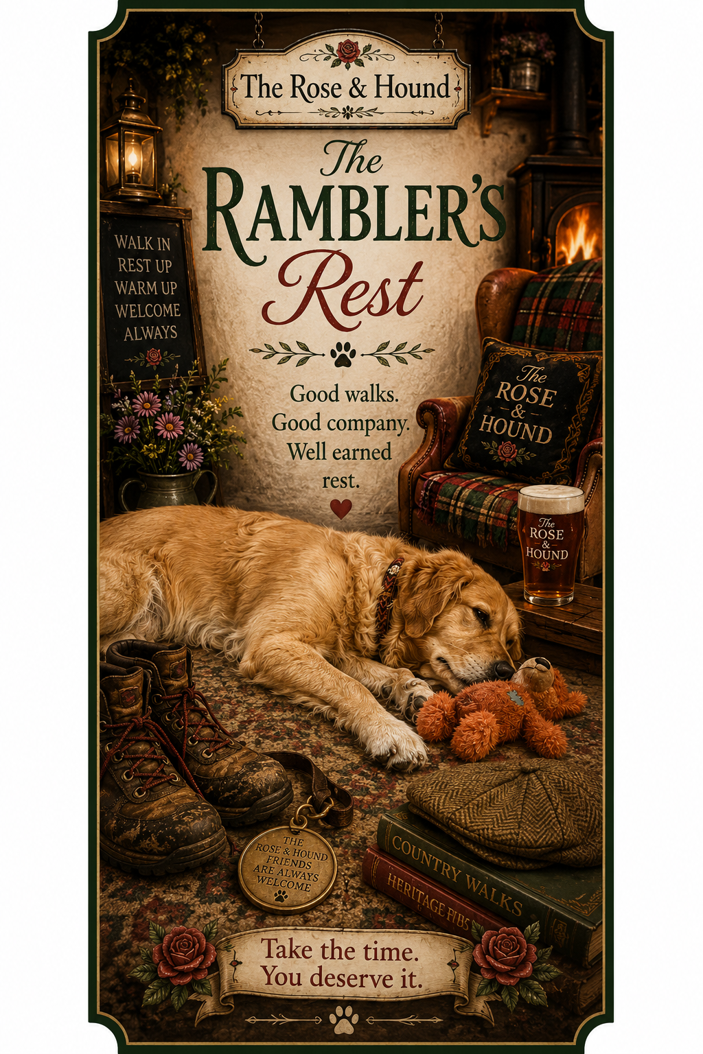 Ramblers Rest Bookmark