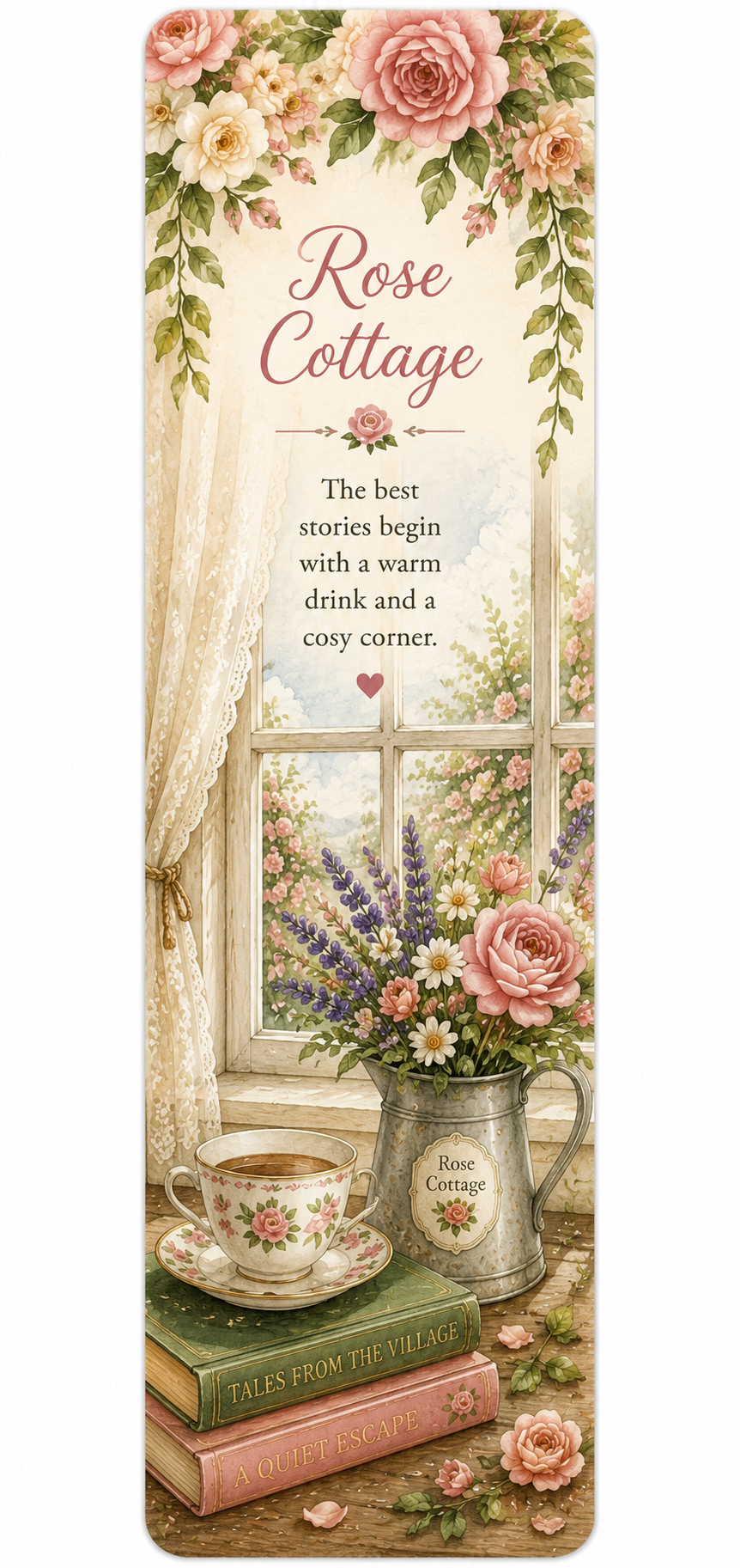 The Garden Window Bookmark