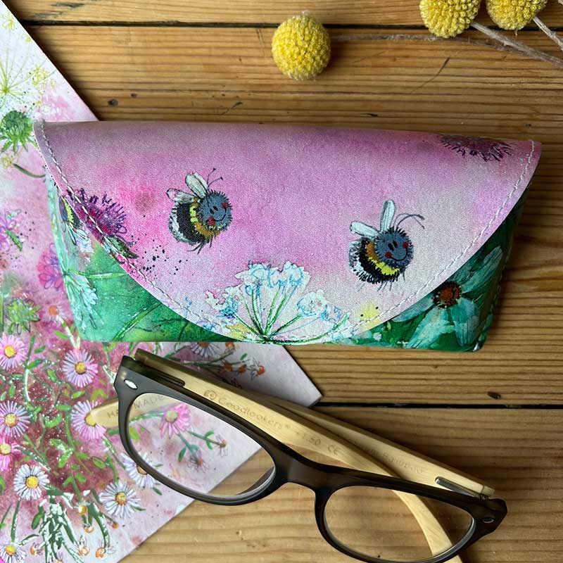 Spectacle Case - Bees in Summer