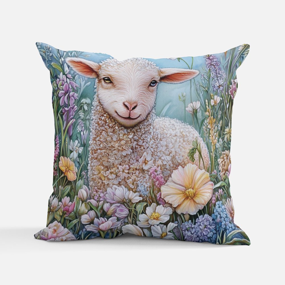 Spring Lamb Cushion