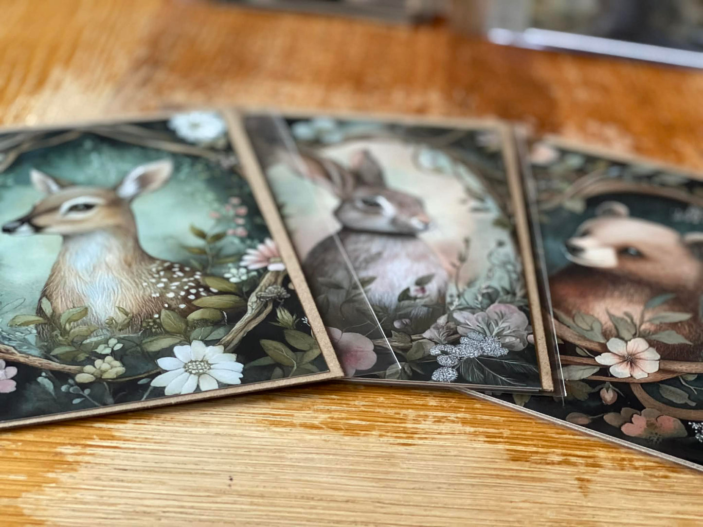 Woodland Friends - Pack of 3 Cards