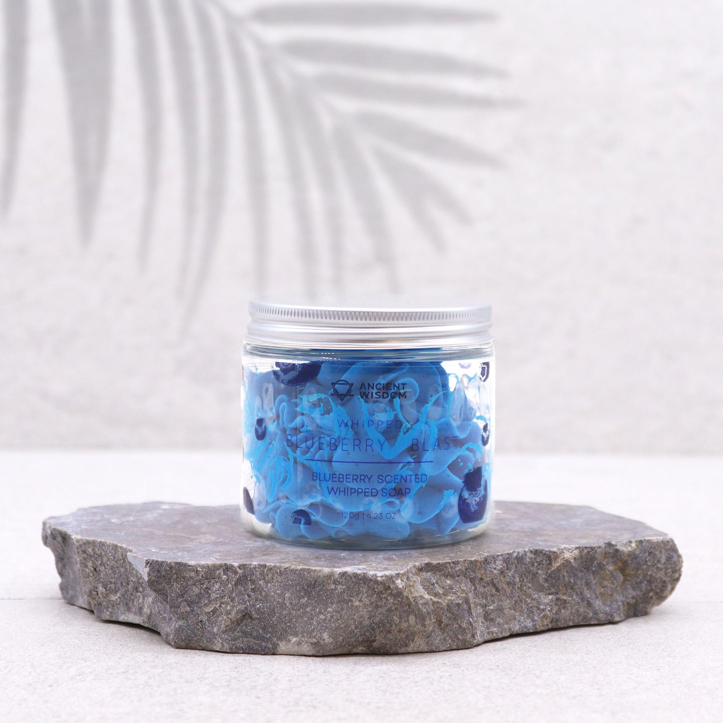 Whipped Cream Soap - Blueberry - 120g