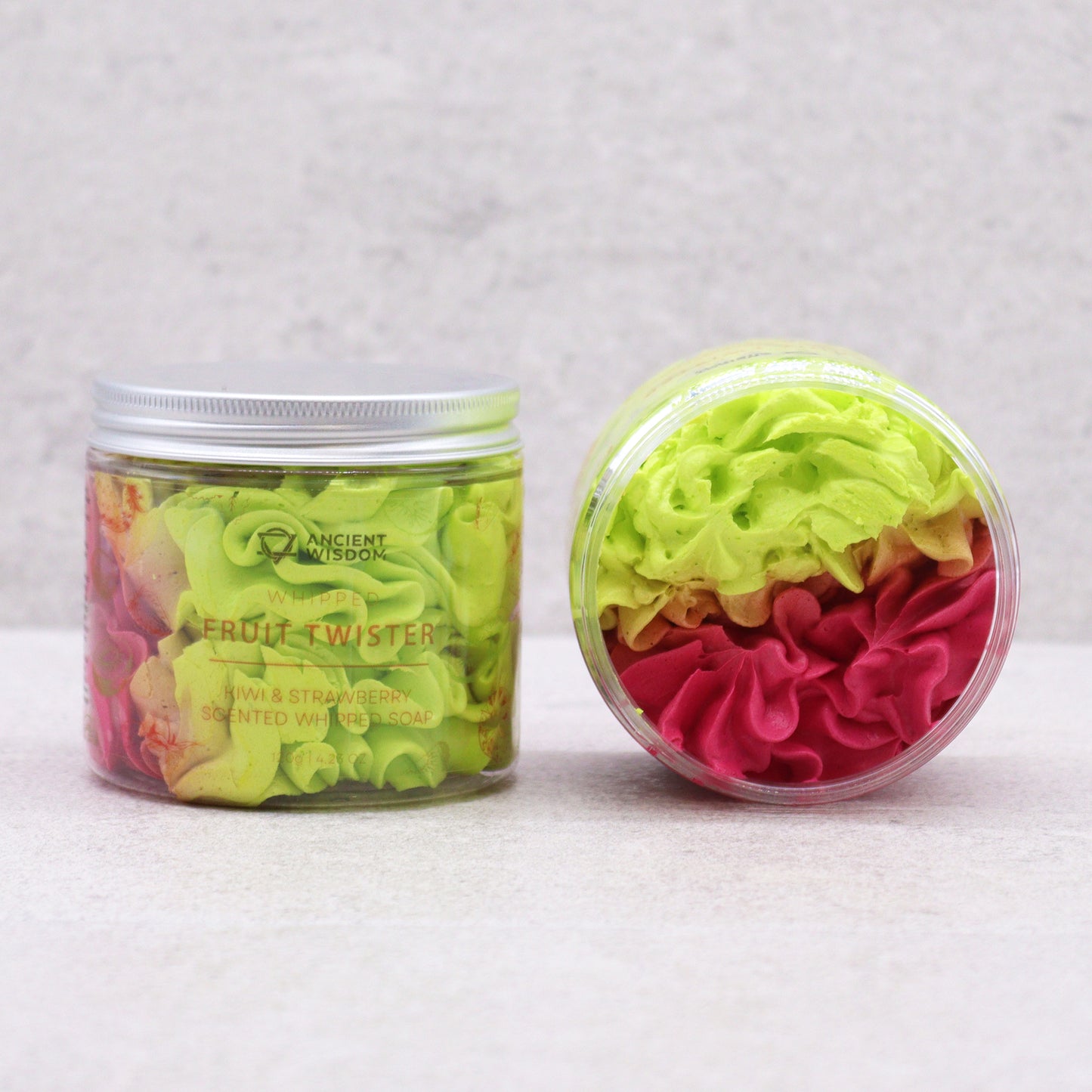 Whipped Cream Soap - Strawberry & Kiwi - 120g