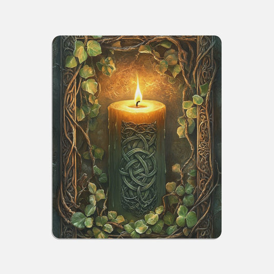 Celtic Magic Candle Canvas Print