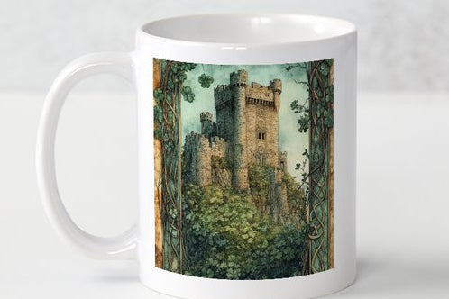 Celtic Magic Castle Mug