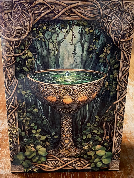 Celtic Magic Chalice Card