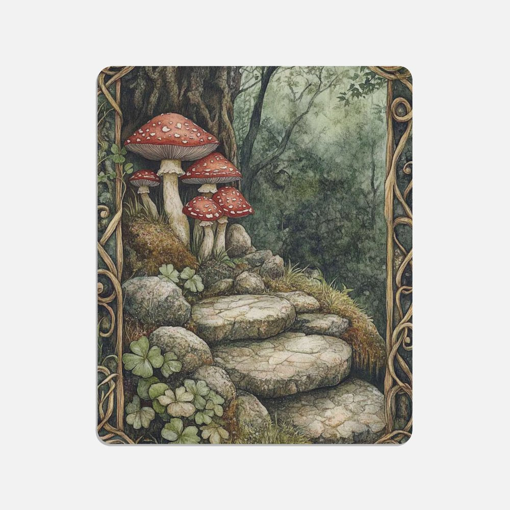 Celtic Magic Mushrooms Canvas Print