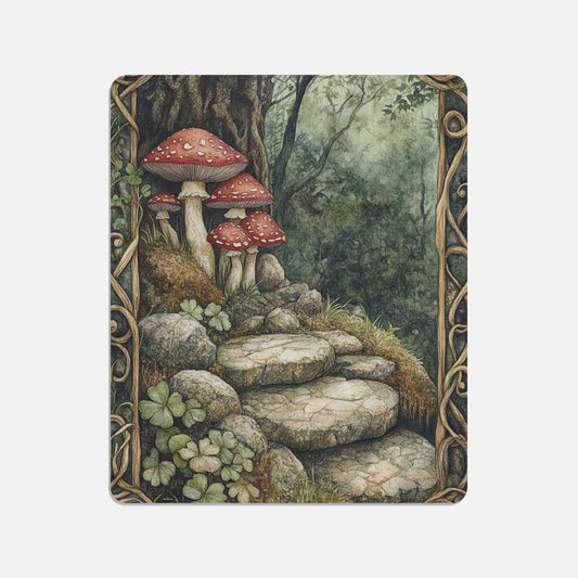 Celtic Magic Mushrooms Canvas Print