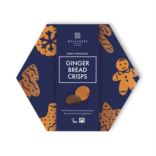 Dark Chocolate Gingerbread Honeycomb Crisps (165g)