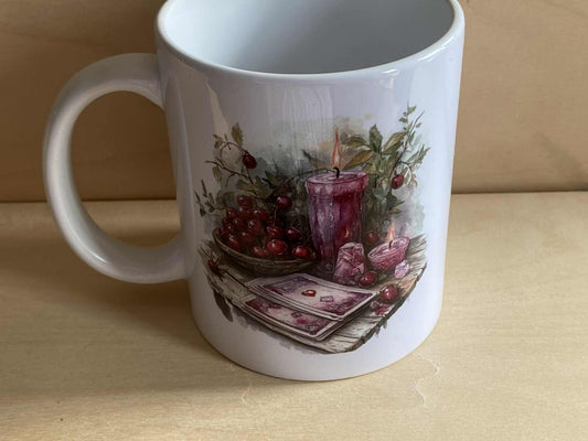 Cherry Witch Candle Mug