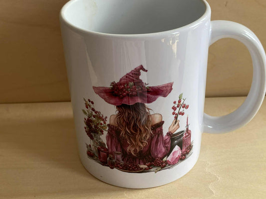 Cherry Witch Mug