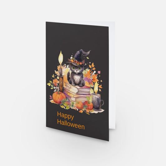Halloween Cat 3 Card