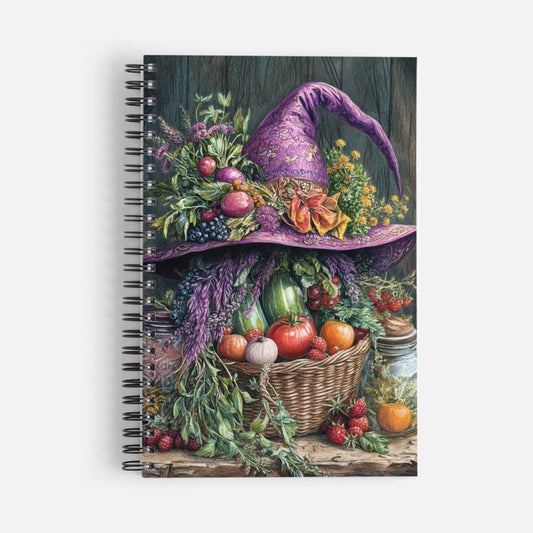 Kitchen Witch Hat Notebook