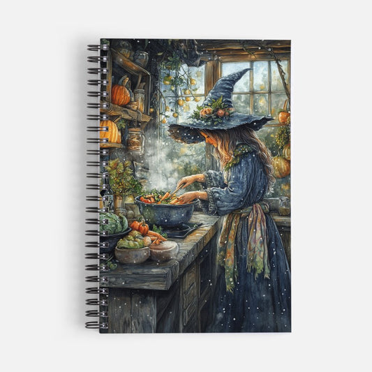 Kitchen Witch in Kitchen Notebook
