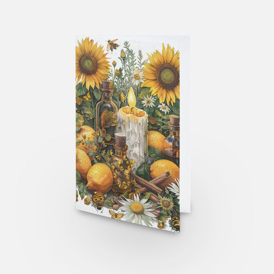 Litha Candle Card