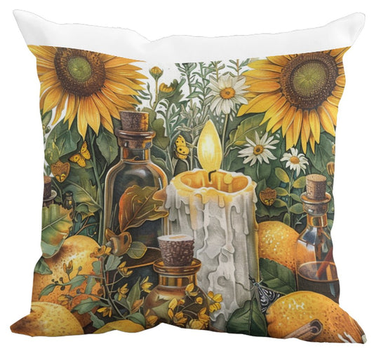 Litha Candle Cushion