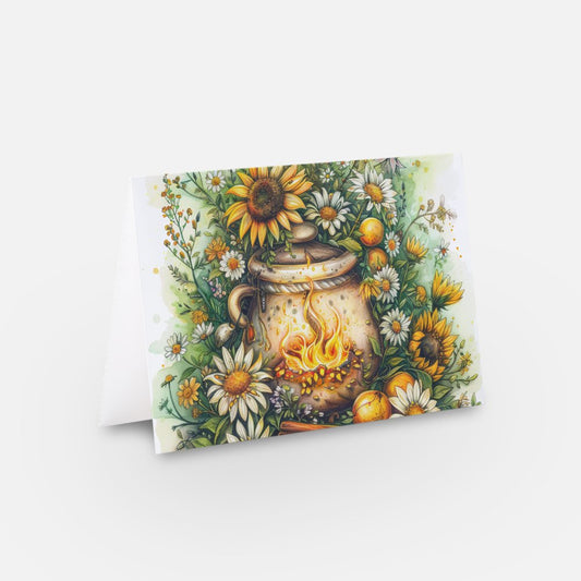 Litha Cauldron Card
