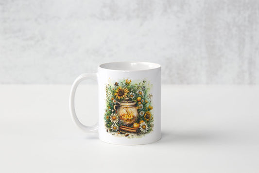 Litha Cauldron Mug