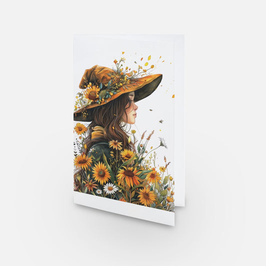 Litha Girl Card