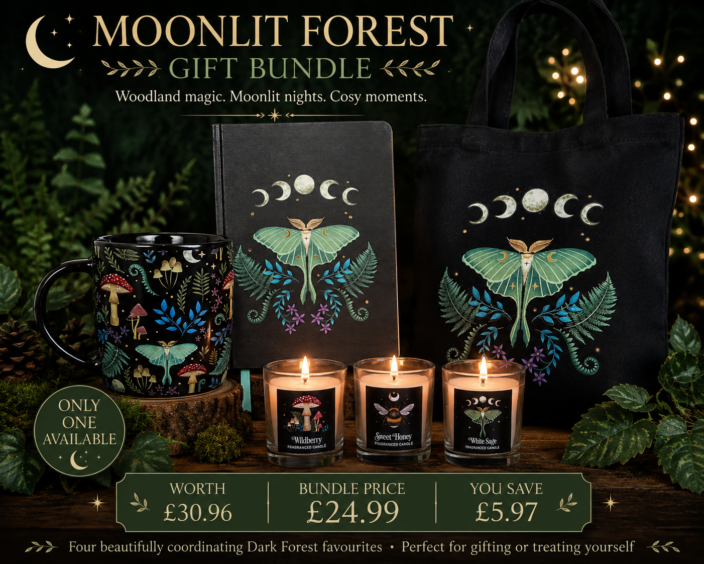 Moonlit Forest Gift Bundle 🌙🦋